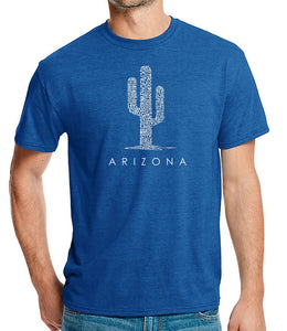 Arizona Cities - Men's Premium Blend Word Art T-Shirt