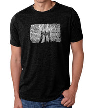 Load image into Gallery viewer, Brooklyn Bridge - Men&#39;s Premium Blend Word Art T-Shirt