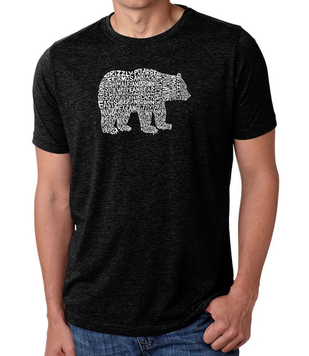 Bear Species - Men's Premium Blend Word Art T-Shirt