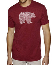 Load image into Gallery viewer, Bear Species - Men&#39;s Premium Blend Word Art T-Shirt
