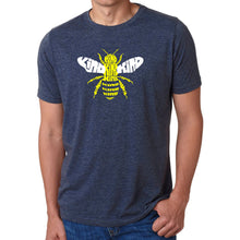 Load image into Gallery viewer, Bee Kind  - Men&#39;s Premium Blend Word Art T-Shirt