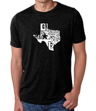 Load image into Gallery viewer, Everything is Bigger in Texas - Men&#39;s Premium Blend Word Art T-Shirt