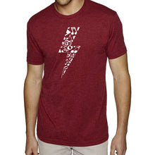 Load image into Gallery viewer, Lightning Bolt  - Men&#39;s Premium Blend Word Art T-Shirt