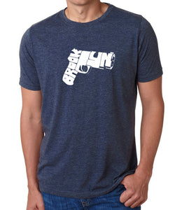 BROOKLYN GUN - Men's Premium Blend Word Art T-Shirt