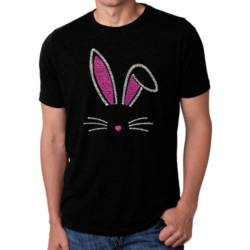Bunny Ears  - Men's Premium Blend Word Art T-Shirt