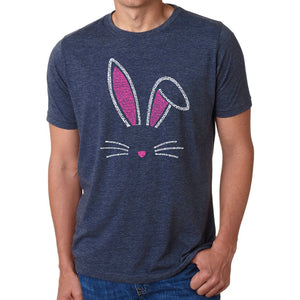 Bunny Ears  - Men's Premium Blend Word Art T-Shirt