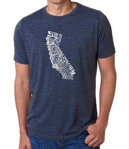 California State - Men's Premium Blend Word Art T-Shirt