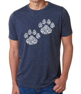Cat Mom - Men's Premium Blend Word Art T-Shirt