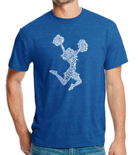 Load image into Gallery viewer, Cheer - Men&#39;s Premium Blend Word Art T-Shirt