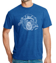 Load image into Gallery viewer, Chimpanzee - Men&#39;s Premium Blend Word Art T-Shirt