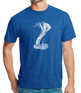 Types of Snakes - Men's Premium Blend Word Art T-Shirt