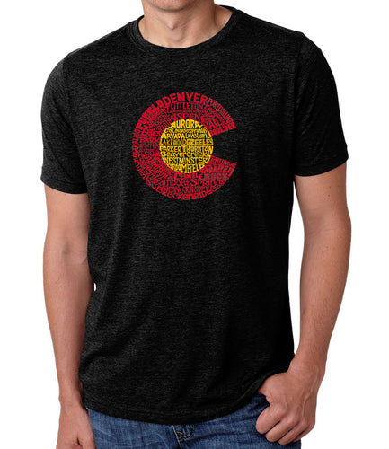 Colorado - Men's Premium Blend Word Art T-Shirt