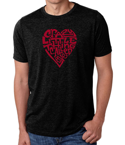 Crazy Little Thing Called Love - Men's Premium Blend Word Art T-Shirt