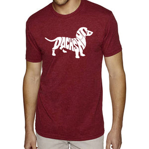 Dachshund  - Men's Premium Blend Word Art T-Shirt