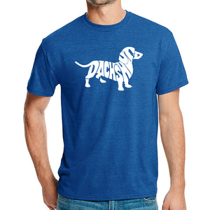 Dachshund  - Men's Premium Blend Word Art T-Shirt