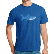 Load image into Gallery viewer, Daddy Shark - Men&#39;s Premium Blend Word Art Tshirt