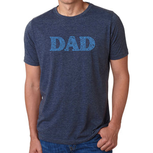 Dad - Men's Premium Blend Word Art Tshirt