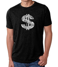 Load image into Gallery viewer, Dollar Sign - Men&#39;s Premium Blend Word Art T-Shirt