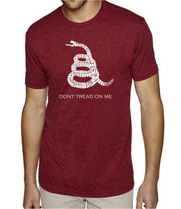 DONT TREAD ON ME - Men's Premium Blend Word Art T-Shirt