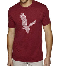 Load image into Gallery viewer, Eagle - Men&#39;s Premium Blend Word Art T-Shirt