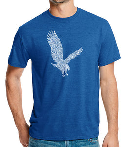 Eagle - Men's Premium Blend Word Art T-Shirt