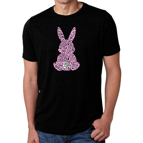 Easter Bunny  - Men's Premium Blend Word Art T-Shirt
