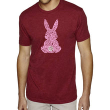 Load image into Gallery viewer, Easter Bunny  - Men&#39;s Premium Blend Word Art T-Shirt