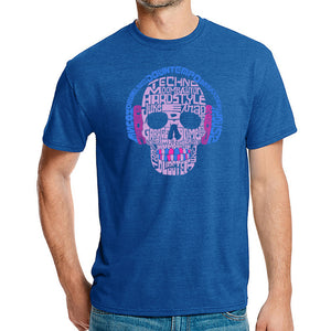 Styles of EDM Music  - Men's Premium Blend Word Art T-Shirt