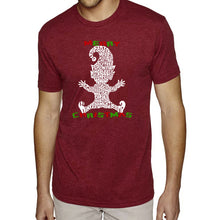 Load image into Gallery viewer, Christmas Elf - Men&#39;s Premium Blend Word Art T-Shirt