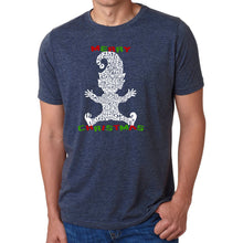 Load image into Gallery viewer, Christmas Elf - Men&#39;s Premium Blend Word Art T-Shirt