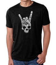 Load image into Gallery viewer, Heavy Metal Genres - Men&#39;s Premium Blend Word Art T-Shirt