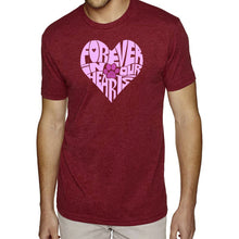 Load image into Gallery viewer, Forever In Our Hearts - Men&#39;s Premium Blend Word Art T-Shirt