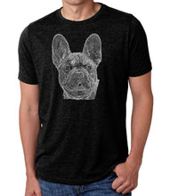 Load image into Gallery viewer, French Bulldog - Men&#39;s Premium Blend Word Art T-Shirt