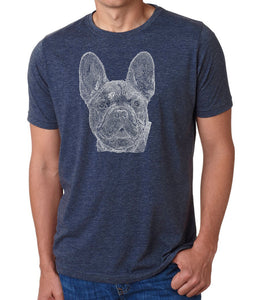 French Bulldog - Men's Premium Blend Word Art T-Shirt
