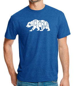 California Bear - Men's Premium Blend Word Art T-Shirt