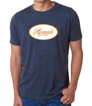Load image into Gallery viewer, HAWAIIAN ISLAND NAMES &amp; IMAGERY - Men&#39;s Premium Blend Word Art T-Shirt