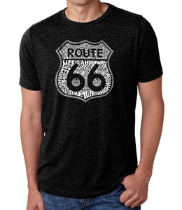 Life is a Highway - Men's Premium Blend Word Art T-Shirt