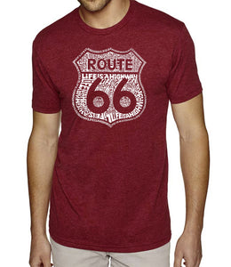 Life is a Highway - Men's Premium Blend Word Art T-Shirt