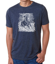 Load image into Gallery viewer, POPULAR HORSE BREEDS - Men&#39;s Premium Blend Word Art T-Shirt