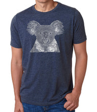 Load image into Gallery viewer, Koala - Men&#39;s Premium Blend Word Art T-Shirt