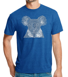 Koala - Men's Premium Blend Word Art T-Shirt