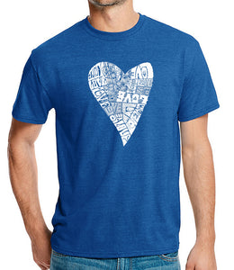 Lots of Love - Men's Premium Blend Word Art T-Shirt