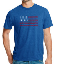 Load image into Gallery viewer, Maga Flag - Men&#39;s Premium Blend Word Art T-Shirt