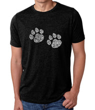 Load image into Gallery viewer, Meow Cat Prints - Men&#39;s Premium Blend Word Art T-Shirt