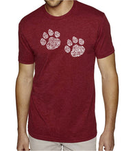 Load image into Gallery viewer, Meow Cat Prints - Men&#39;s Premium Blend Word Art T-Shirt