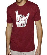 Load image into Gallery viewer, Heavy Metal - Men&#39;s Premium Blend Word Art T-Shirt