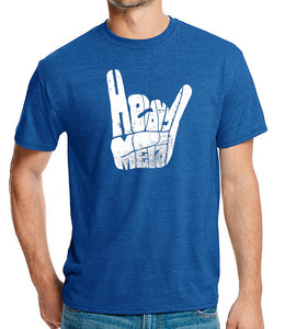 Heavy Metal - Men's Premium Blend Word Art T-Shirt