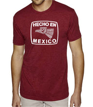 Load image into Gallery viewer, HECHO EN MEXICO - Men&#39;s Premium Blend Word Art T-Shirt