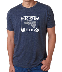 HECHO EN MEXICO - Men's Premium Blend Word Art T-Shirt