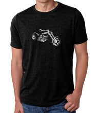 Load image into Gallery viewer, MOTORCYCLE - Men&#39;s Premium Blend Word Art T-Shirt